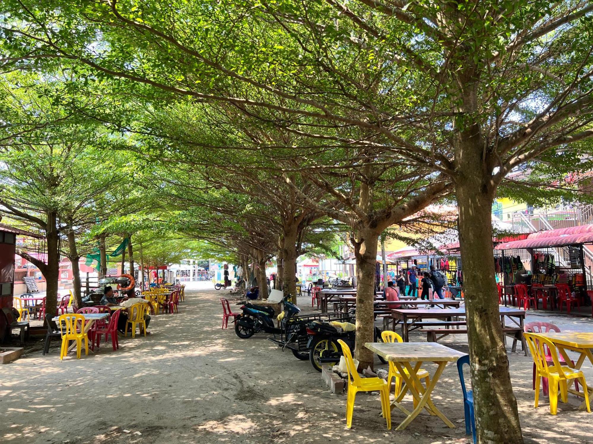 Отель Perhentian Suria Kampong Pasir Petani Экстерьер фото